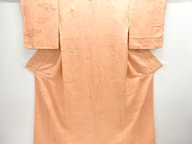 JAPANESE KIMONO / KOMON / UNUSED / SHIBORI